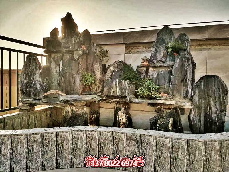 精美小型假山景觀(guān)陽(yáng)臺(tái)擺放裝飾 精美小型假山景觀(guān)陽(yáng)臺(tái)擺放裝飾