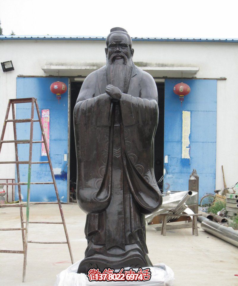 走進(jìn)古典文化，探索老子青銅雕塑之美