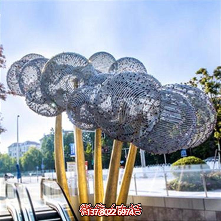 不銹鋼雕塑，點綴城市地標，為建筑、園林、廣場、景觀增添獨特魅力